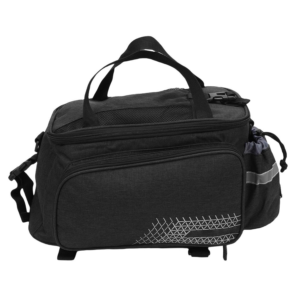 Sacoche de Selle de Vélo Sac de Porte-Bagages Arrière pour Vélo 17L Grande Capacité Combine les Capacités de Port à la Main, Bandoulière et Montage sur Vélo