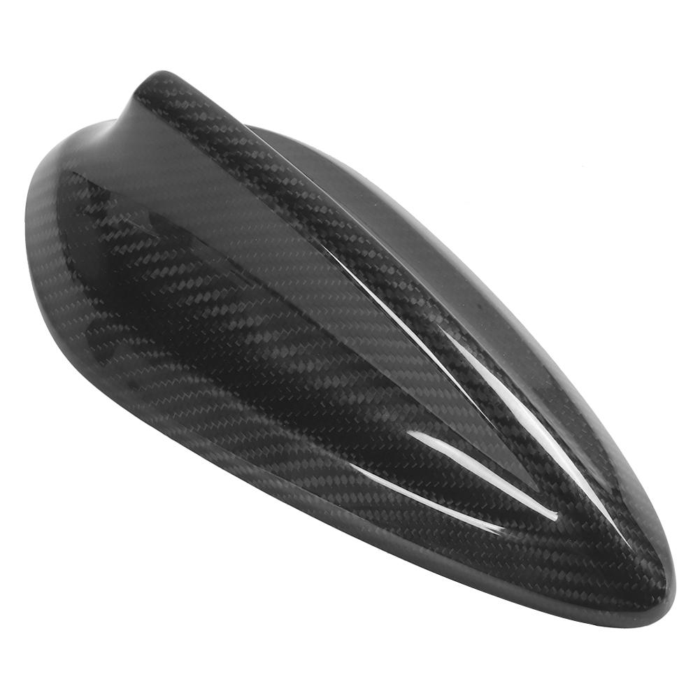 Universal Dry Carbon Fiber Shark Fin Antenna Cover Fit for E90 E92 E46 E36 E60 E70 F20 F30for F30 Style