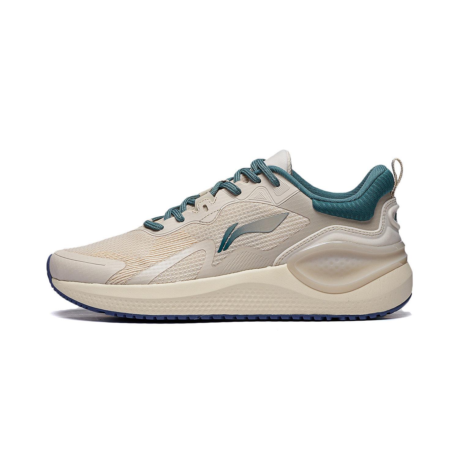 Li-Ning Eazgo  Beige Green  Men s ARST081-4 EU 41