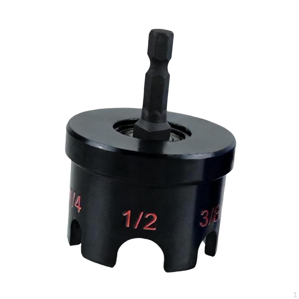Accessory for Nuts 1/4", 3/8" And 1/2" Threaded Rods. Compact, Fast Tool