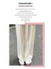 Milk Puff Women's High Waist Wide Leg Sports Pants - Slimming Lazy Style (Spring/Autumn 2026)