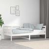 Daybed in White Solid Pine Wood 90x190 cm