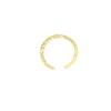 Elegant Adjustable Plain Band Ring for Women - Creative Luxury Design, Perfect for Index Finger and Versatile Style.