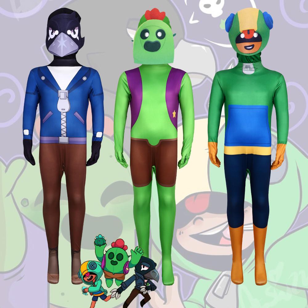 Stars Brawl Cosplay Game Character Roleplaying Costume Halloween Jumpsuit