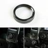 7PC Headlight Volume Air Condition Switch Knob Ring Trim For Ford F150 XLT 2016+