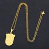 Croatia Map Pendant Necklace Fashionable Croatian Flag Neckchains Adjustable Ethnic Collarbone Chains Couple Jewelry