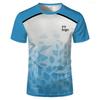 Men's Badminton Clothing T Shirt With YY Logo Tennis Short-Sleeved Training Uniform  Padel Sports Quick Dry Breathable Clothes