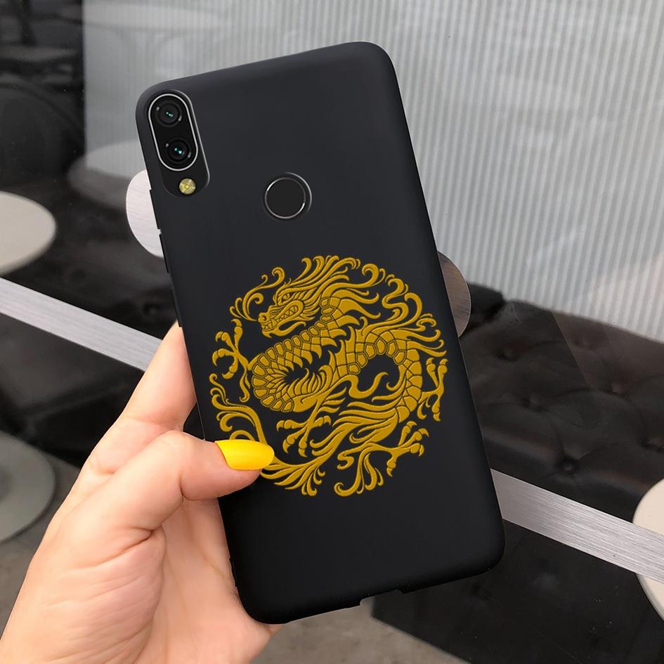 Soft Case For Xiaomi Redmi Note 7 Cover Funda For Redmi 7 7A Fashion Silicone Sunflower Phone Case on Redmi Note7 Pro Back Cover
