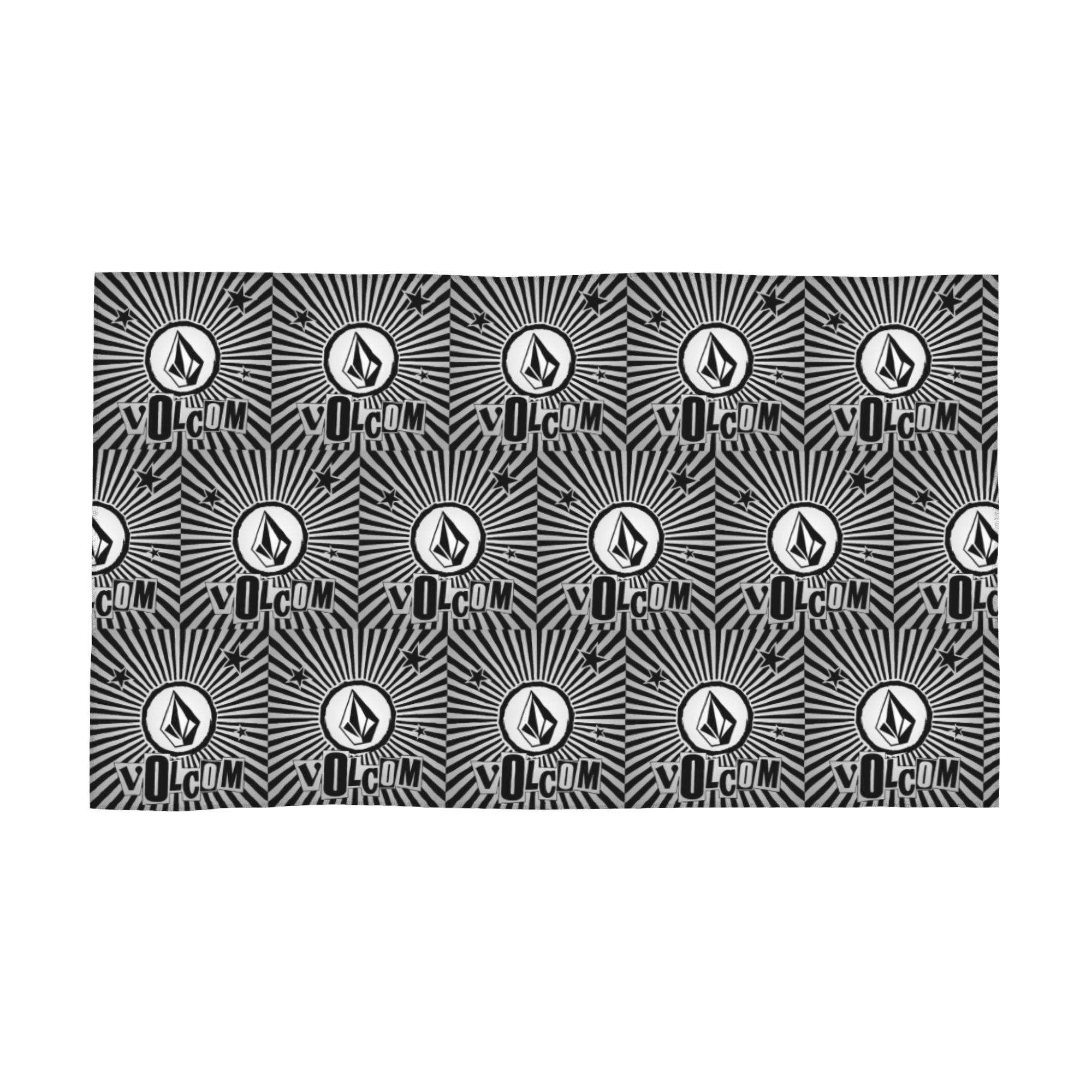 

V-Volcom Logo Soft Face Towel Quick Dry Pool Bath Cotton Towels Absorbent W40*H60(CM)