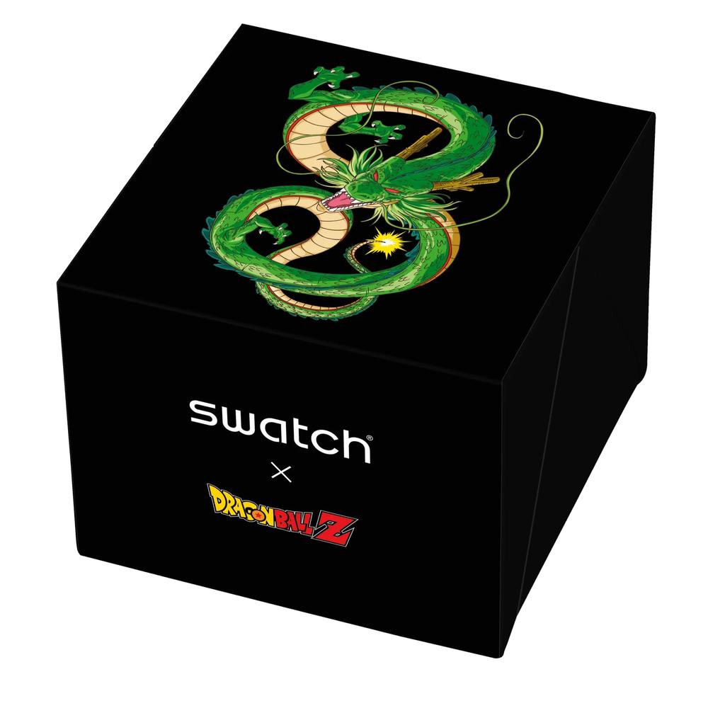 Orologio Swatch SHENRON X SWATCH BIG BOLD SB01Z102 Verde [Swatch]