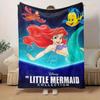 1pc, Disney The Little Mermaid Collection Ariel's Enchanted Journey Blanket Home Decor, Couch Cover, Outdoor Use, Travel, Camping, Car