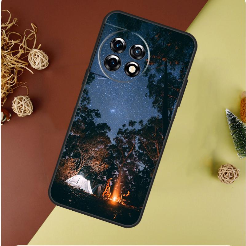 Camping Nature Mountain For OnePlus Nord 4 CE 3 2 Lite N20 N30 9 10 Pro 8T 9RT 10T 10R 13R 12R 11 12 13 Phone Case