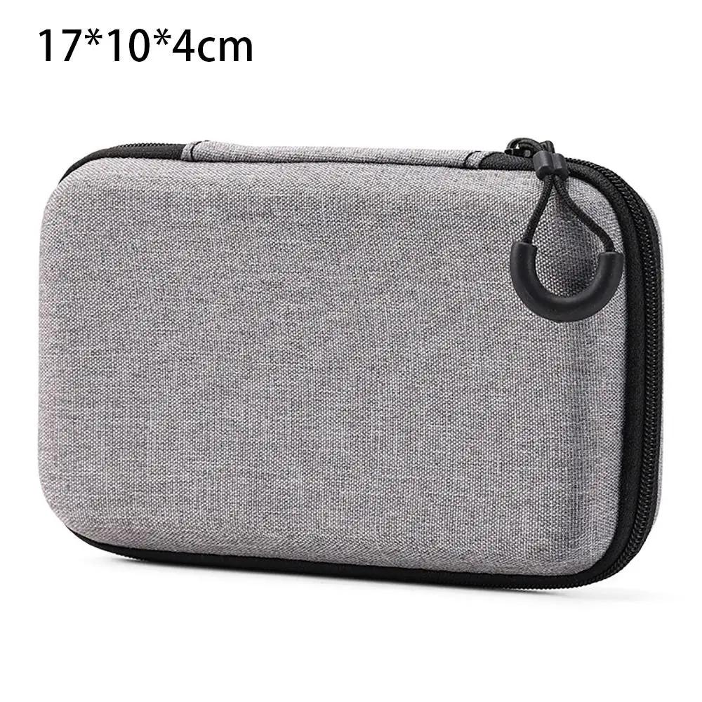 1Pcs Portable Game Console Case For RG35XX H Game Console Case Storage Bag Protective Zipper Carry Bag EVA Hard Handbag
