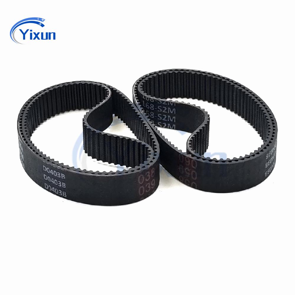 S2M Kauçuk Senkron Zamanlama Kayışı Uzunluk 148 150 152 154 156 158 160 162 164 166 168 170mm Genişlik 4/6/9/10/15mm Tahrik Dişli Kayış