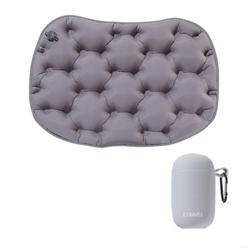 

Portable Press Inflated Outdoor Cushion for Camping Hiking Beach Picnics Comfortable Designs