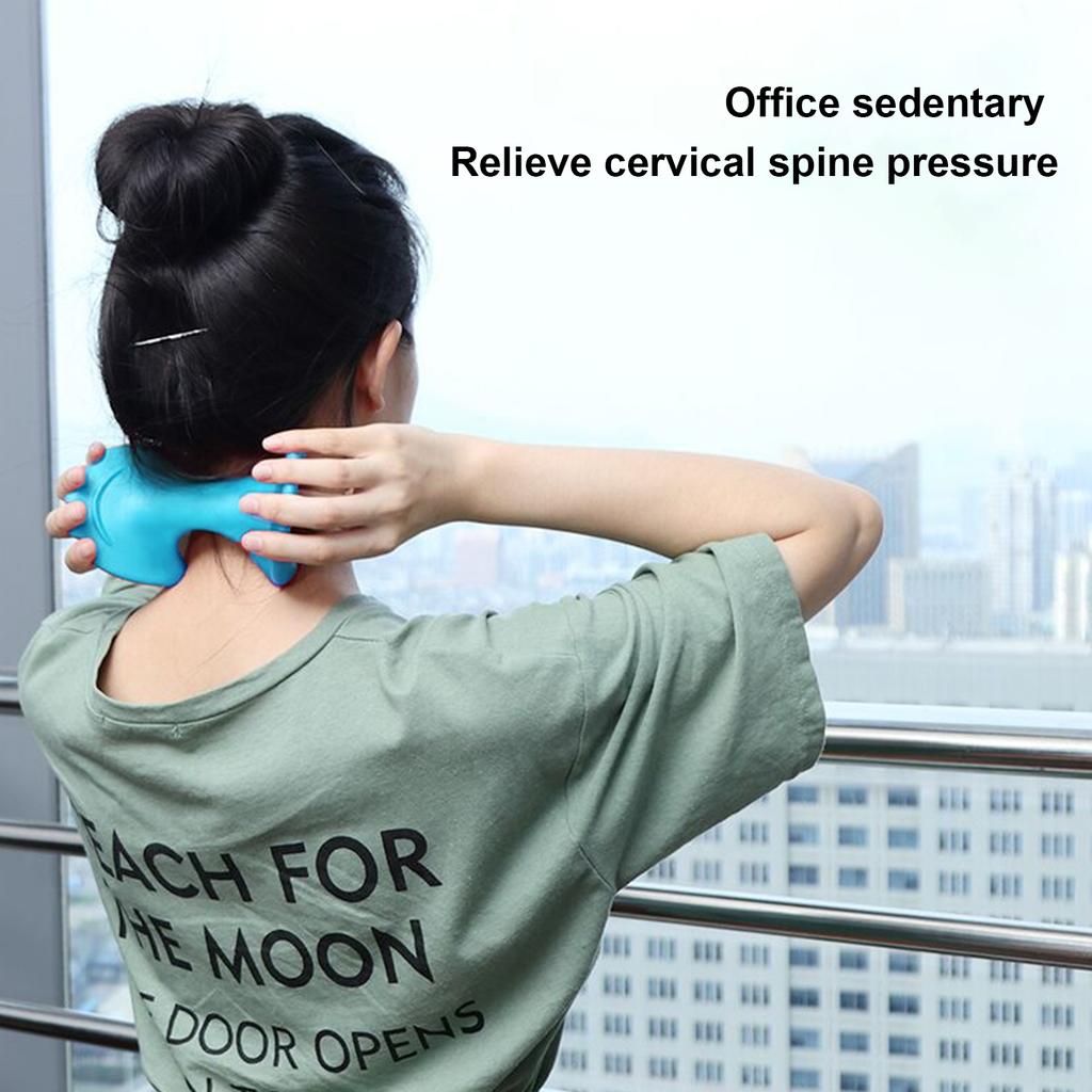 Neck Stretcher Portable Pain Relief Head Orthopedic Cervical Traction Device Pillow