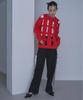 miette Cutout Design Knit REXX1061 Free Size Red Women's