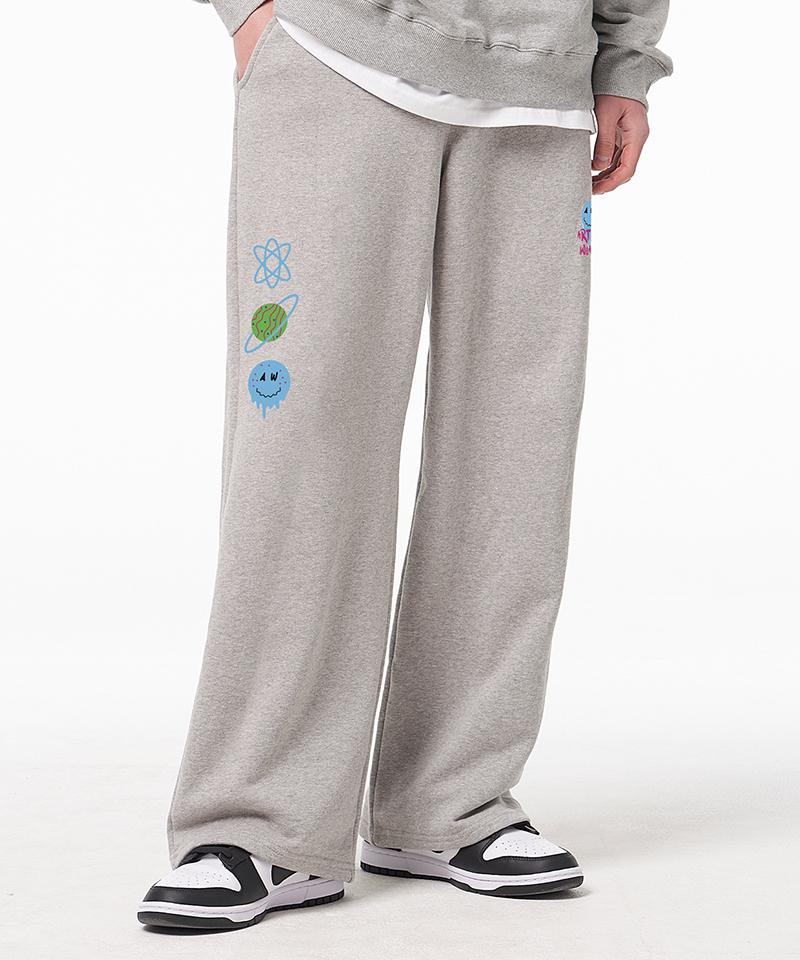 ARTISTWEAR [Atw] Psychedelic Wide-Banding Pants