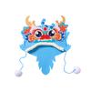 Dragon Head Hat Material Kit Non-woven Fabric Chinese New Year Spring Festival Photo Prop DIY Kids Handmade Cartoon Dragon Head Hat