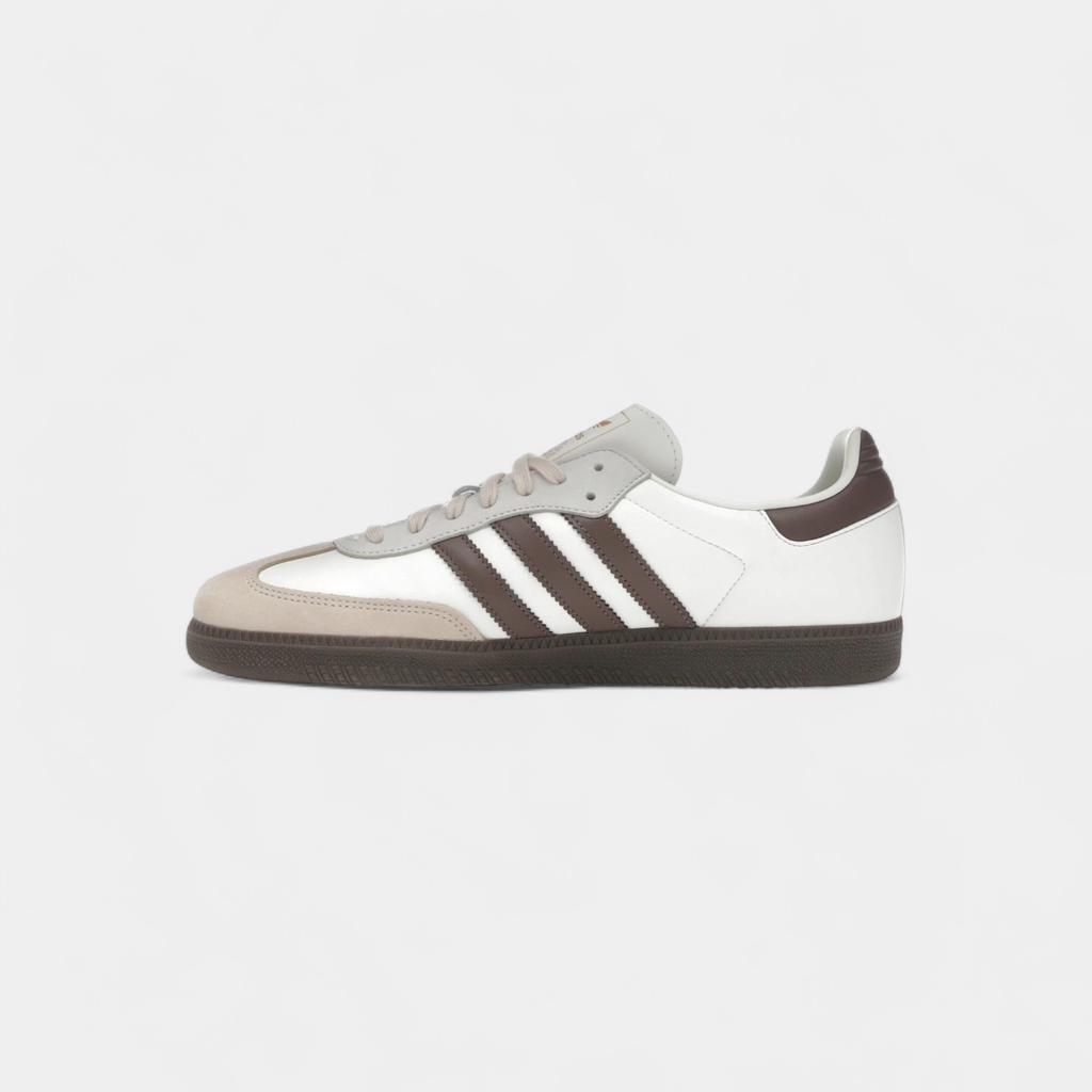 Adidas Samba OG Off White Earth Strata Gum (Women's)