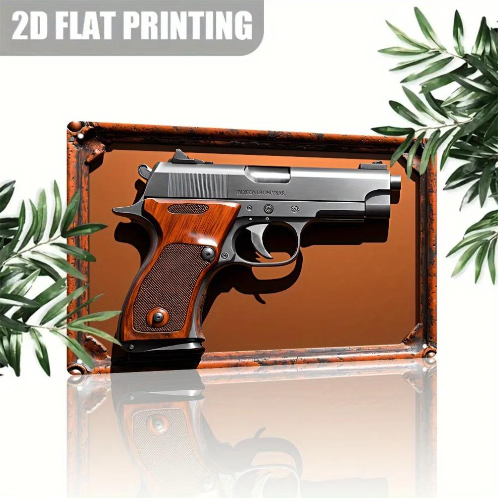 True Man's Toys Vintage Iron Tin Sign - 3D Metal Wall Art for Home, Farmhouse, Café & Garage - Ideal Gift for Friends & Parties