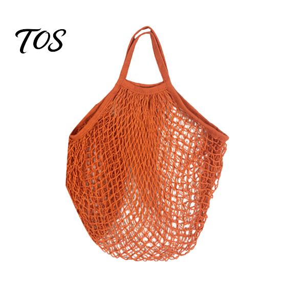 Reusable Grocery Bags for Kitchen Cotton Mesh Bag, Eco Friendly Foldable String Organic Produce Totes Lightweight Fruits Vegetables And Daily Shopping