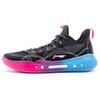 Li Ning YuShuai 14 Boom Low Flat Textil, Synthetikleder, TPU Niedrig geschnittene Performance Basketballschuhe Unisex ABAR123-2