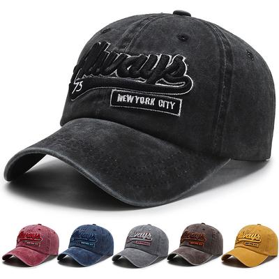 Vyrai Moterys Sportinė Džinsinė beisbolo kepurė Pavasaris Vasara Skrybėlė nuo saulės Siuvinėjimas Panamos kepuraitė Snapback Skrybėlė nuo saulės Kepurės Žvejybos kepurė Peak Cap