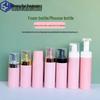 Pink 100ml Press-Type Foaming Cleanser Bottle, 42 Teeth