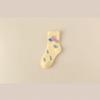 2025 Autumn/Winter Thick Coral Fleece Cartoon Mid-Calf Sleep Socks - Warm, Breathable, and Sweat-Absorbent Home Floor Socks.