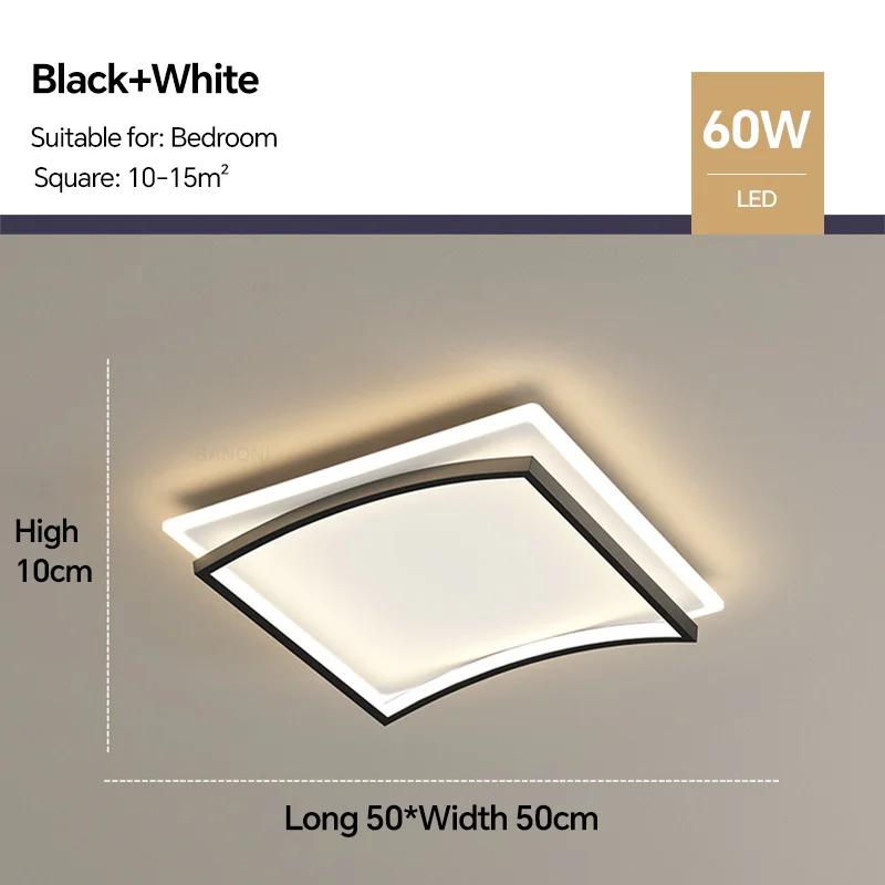 Modern LED Ceiling Lamp For Bedroom Living Dining Room Study Kitchen Ceiling Chandelier Indoor Home Decor Light Fixture Luster
