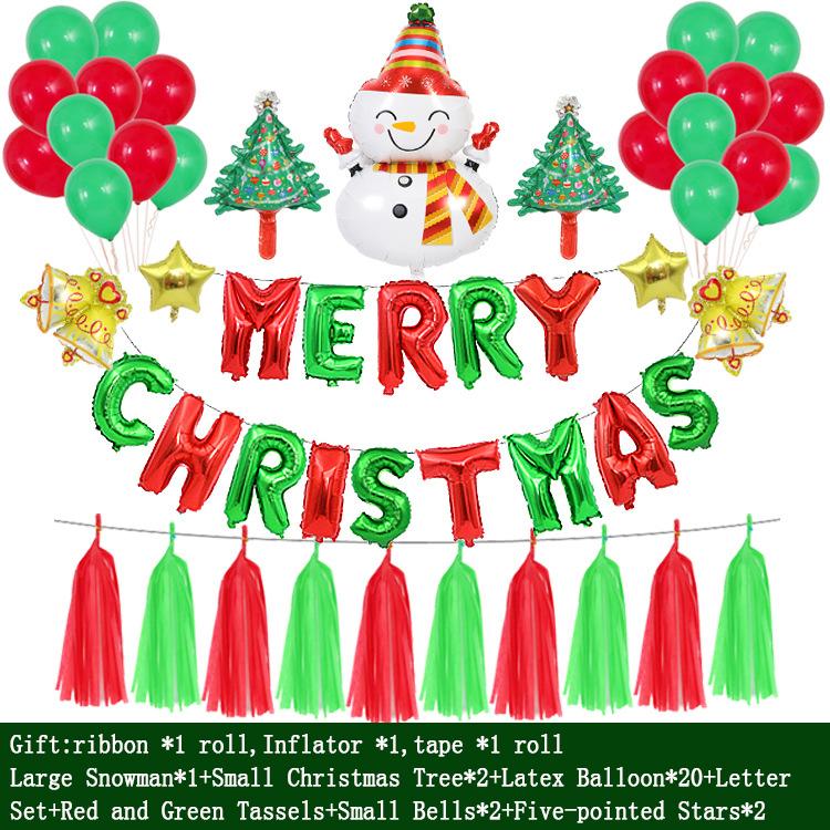 

Christmas Balloon set one
