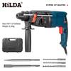 HILDA Electric Hammer Drill: Dual-Purpose Impact Tool for Wall and Concrete with Expansion Screw Capability.