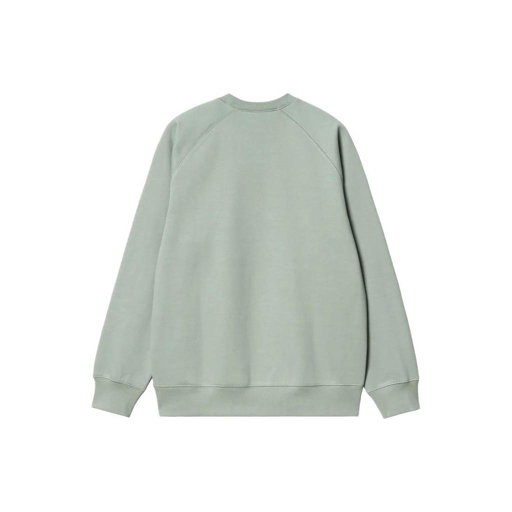 Carhartt WIP Chase Sweatshirt Solid Fit Crew Neck Men Sweatshirt Green I026383-1R1-XX