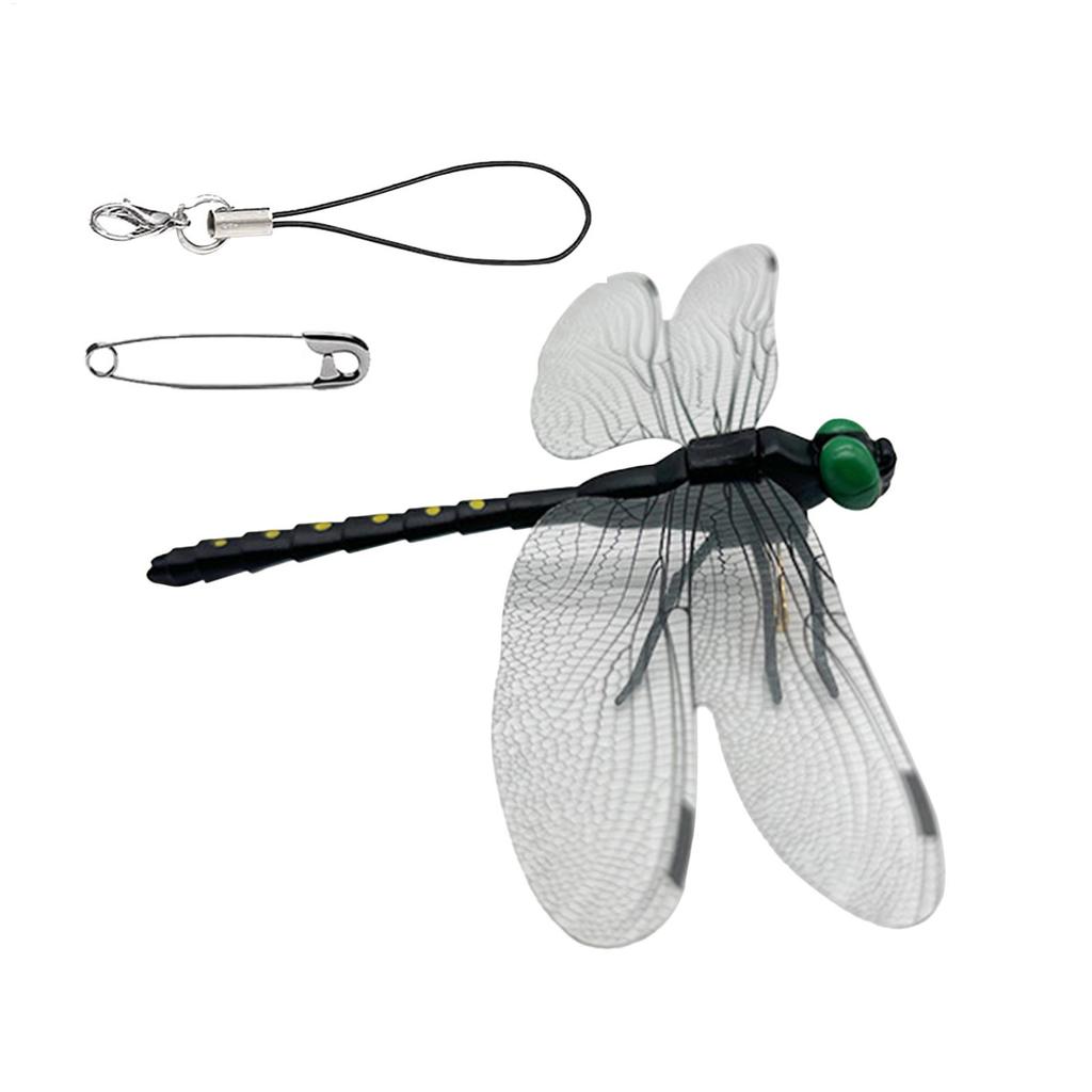 Simulation Dragonfly Insect Model Mosquito Repellent Outdoor Hanging Ornaments Realistic Insect Dragonfly Model For Garden Farm