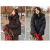 Winter Short Down Jacket Women Loose Fit Thickened Warm Puffer Coat Casual Parka