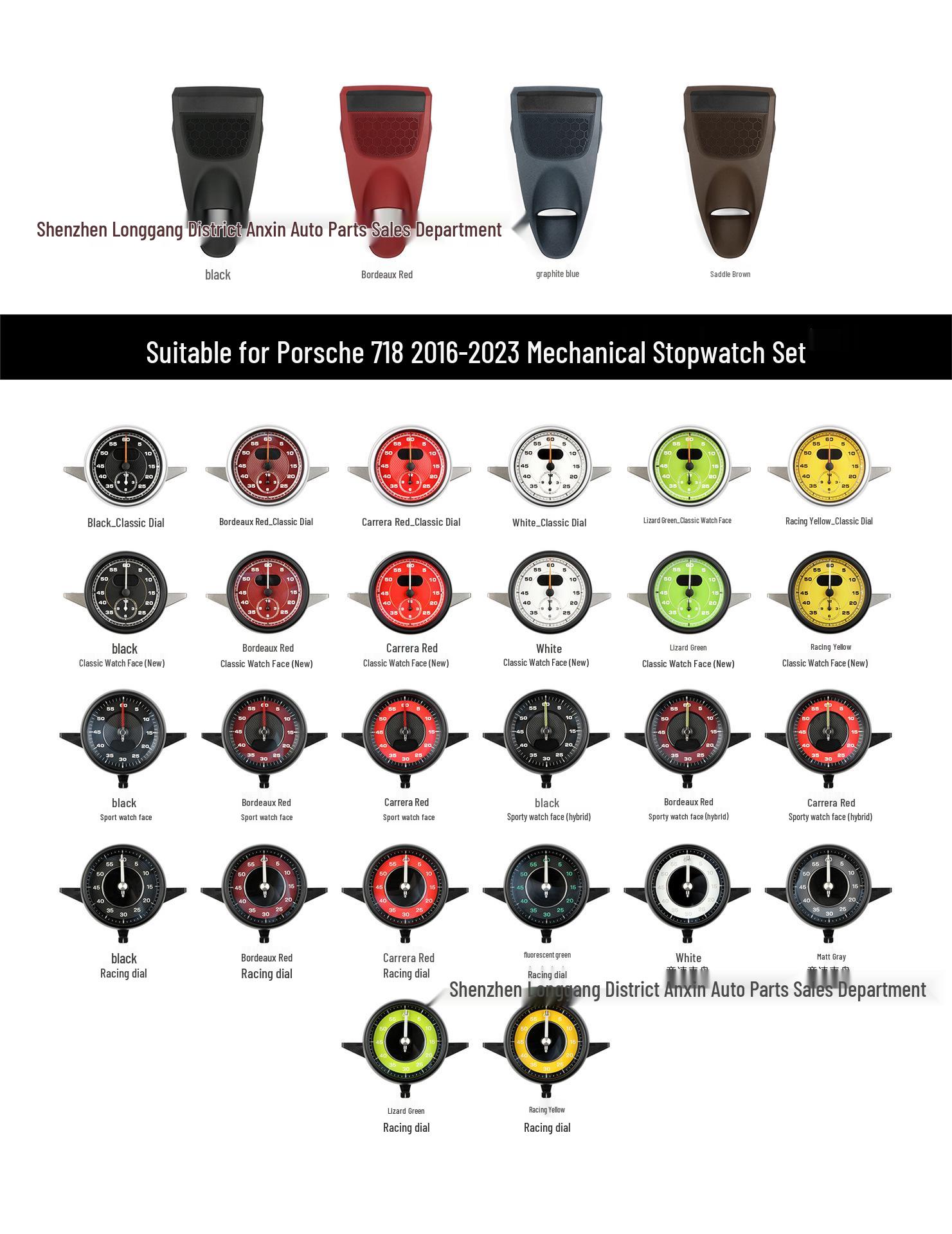 

Обновление приборной панели Porsche: секундомер и компас для Macan, 718, Cayenne, 911, Panamera