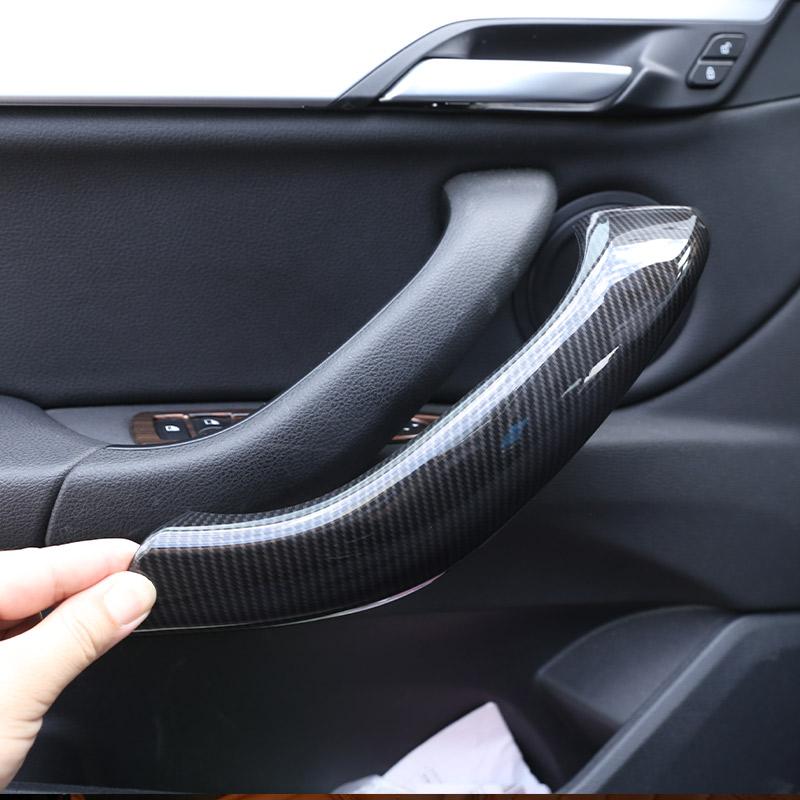 Für BMW X1 F48 2016-2018 ABS Matt Silber Auto Innen Türgriff Verkleidung Auto Zubehör Für BMW X2 F47 2018 4 Stück