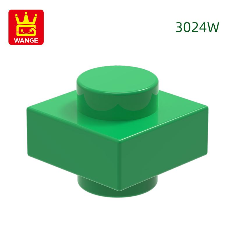 Non-Toxic 549Pcs/Lot 3024W 1X1 Double Cylinder Block Moc Color Accessories Compatible With Brick Diy Children'S Toy S1355