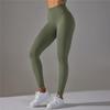 Nessaj Hip Lift Stretchy Shapewear Pants Knit High Waist Yoga Pants Outdoor Women Running Fitness Pants