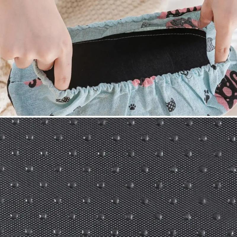 Printing Shoe Covers Non-Slip Indoor Shoes Case Reusable Shoe Cover Adult Foot Cover Protector Washable Overshoes Household