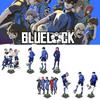Blue Prison-themed Acrylic Double-layered Standee Anime Display Collectible