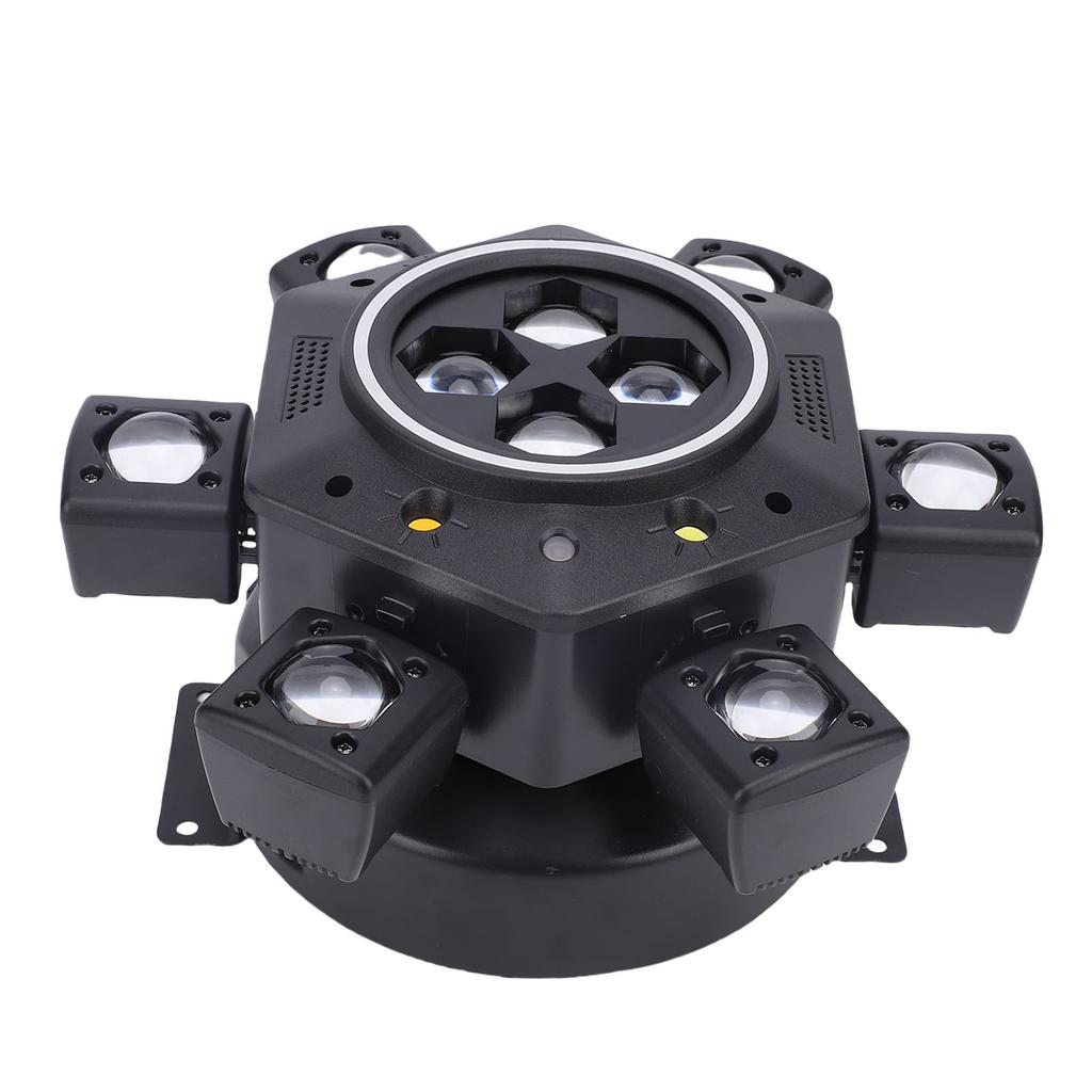 Moving Head DJ Light Support Digital Multiple X 512 Voice Control RGBW LED Rotating Stage Light with Remote Control