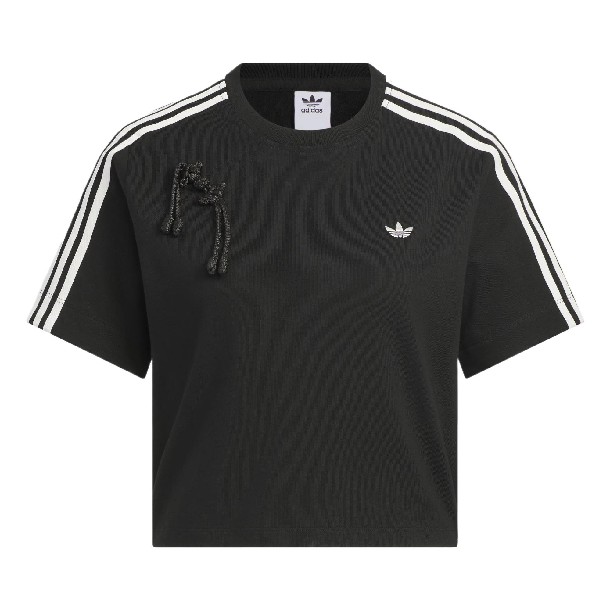 adidas Originals Women s Short Sleeve T-Shirt Black KB6398 L