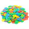 Snowflake Building Block Set 60/100/200pcs Interlocking Plastic Disc Set Early Education Toys for Kids Gifts for Boys and Girls