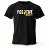 Unisexs Positive Graphic Short Sleeve TShirt 100 Cotton Breathable Vintage Printed Tops Tee for Unisex Summer Casual Sportswear
