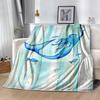 Mermaid Watercolor Fantasy Art Blankets are suitable for living rooms, bedrooms, camping, and other places, making them an ideal choice for gifts.