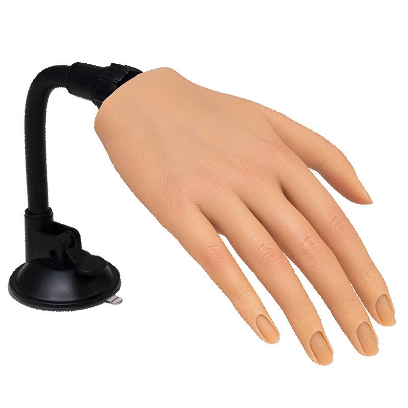 Nail Training Fake Hand For Acrylic Nails Silicone Hands To Practice Nail Hand Model