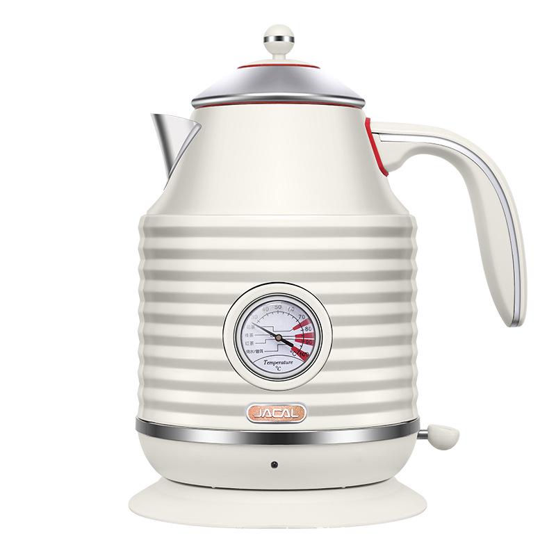 

Jigao GL-E813 Скандинавский электрический чайник с автоматическим отключением и дисплеем температуры белый