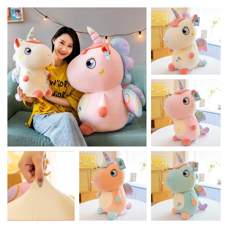 Cute Unicorn Plush Toy With Four-way Elasticity Ideal Gift For Girls Characters)